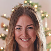 christmas-gold-headband-stars|MRY-172|Luck and Luck| 1